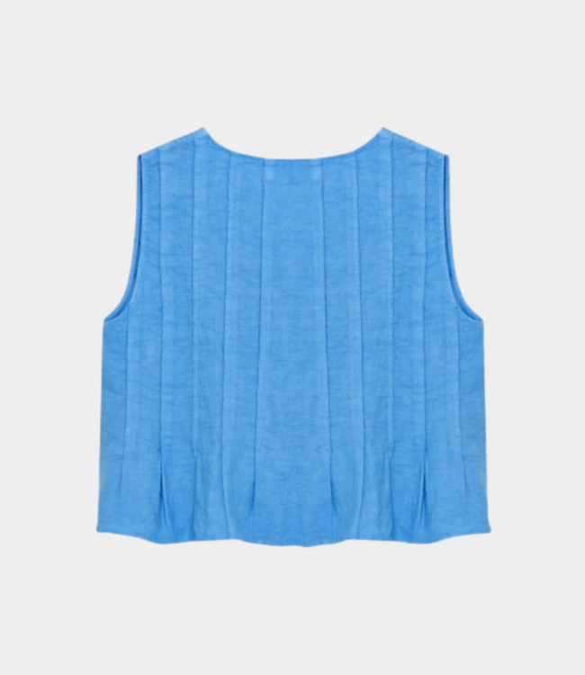 The New Society Melissa blouse vista blue