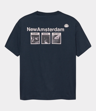 New Amsterdam photo tee navy blazer
