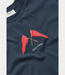 Foret Pennant t-shirt navy