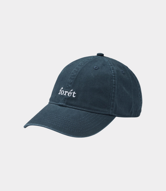 Foret Hawk washed cap navy
