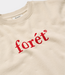 Foret Boat sweatshirt oat/red