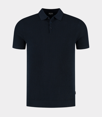 Saint Steve Sietse polo dark navy