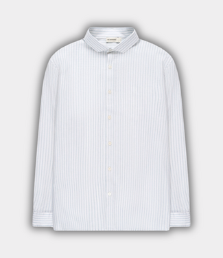 Goodpeople subway shirt white light blue