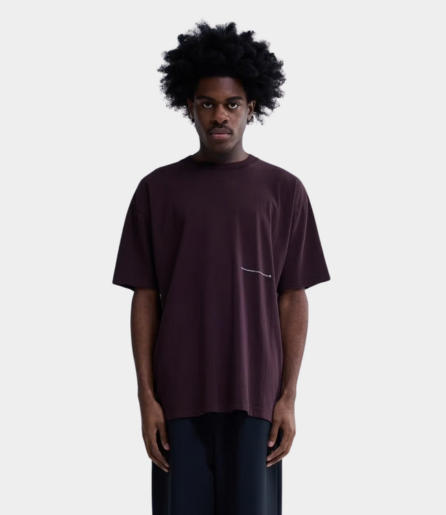 New Amsterdam hibiscus tee walnut