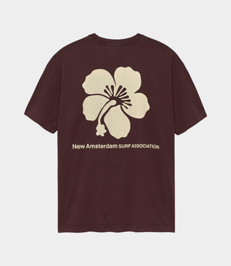 New Amsterdam hibiscus tee walnut