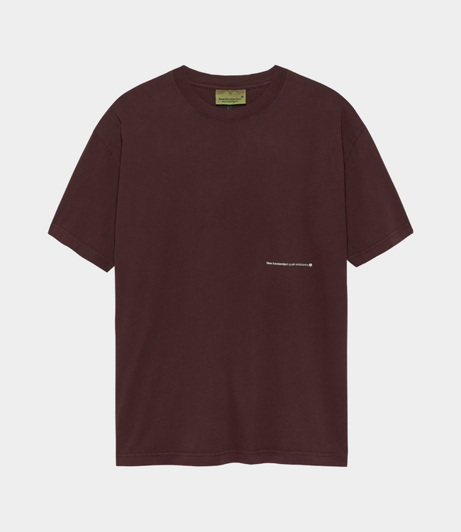 New Amsterdam hibiscus tee walnut