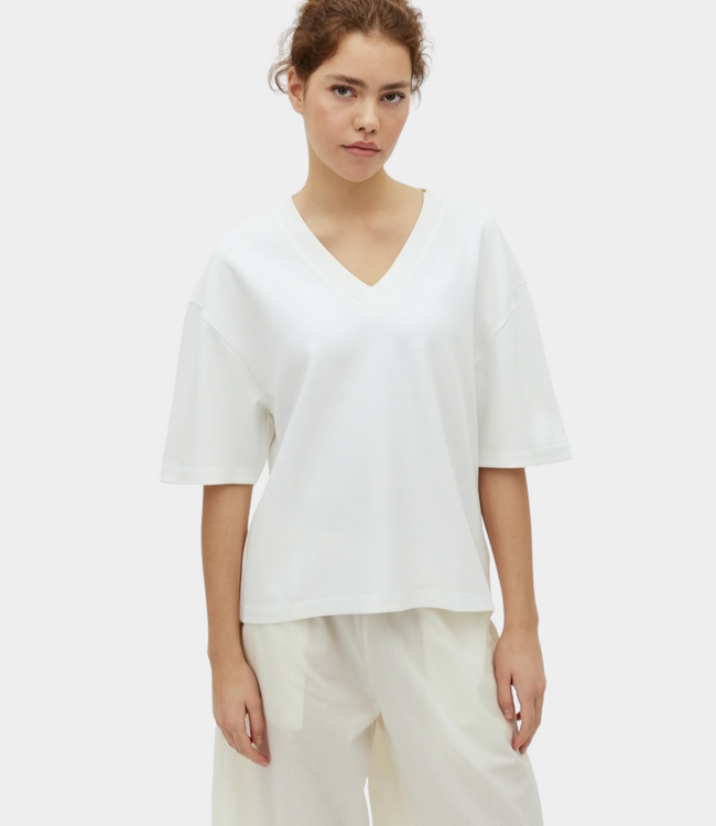 MbyM Emrys v-m betsy top white