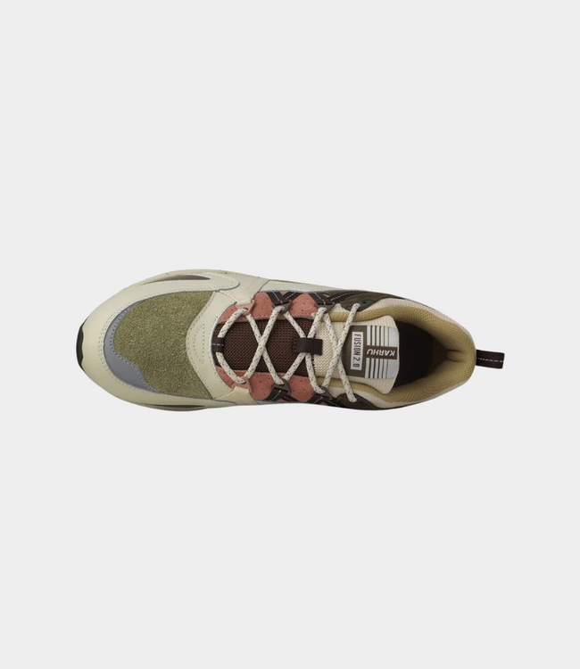KARHU Fusion 2.0 Retro Running Sneaker – Lily White / Mole