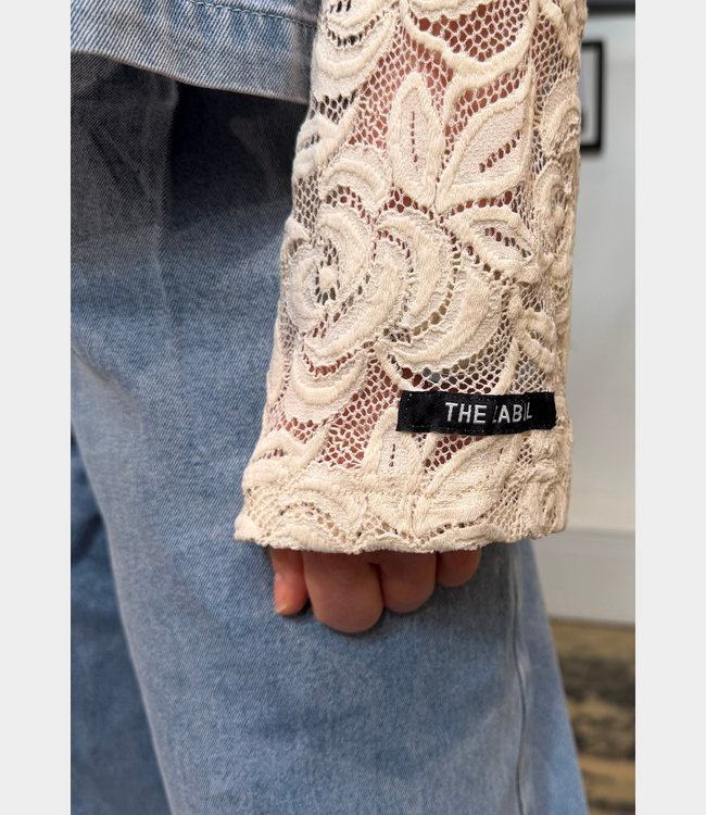 Alix the Label Lace top cream