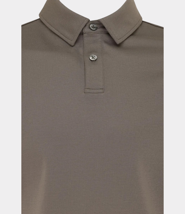 Gentiluomo Polo 2 buttons ss brown