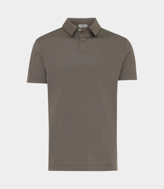 Gentiluomo Polo 2 buttons ss brown