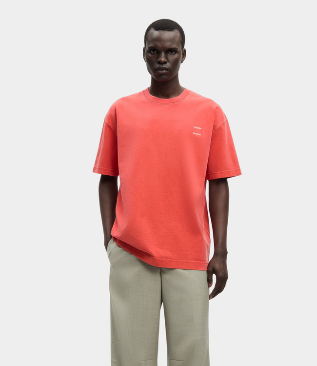Samsoe Samsoe Sajoel t-shirt aurora red