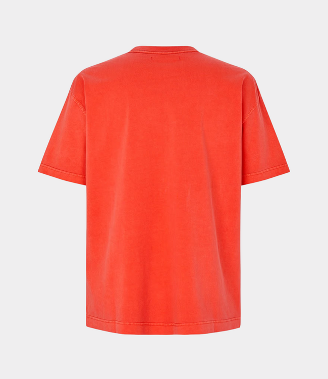 Samsoe Samsoe Sajoel t-shirt aurora red