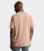 Cast Iron R neck tee interlock cafe creme