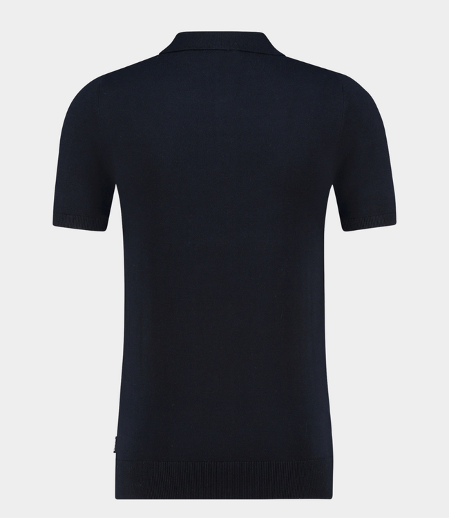 Saint Steve Chris polo dark navy