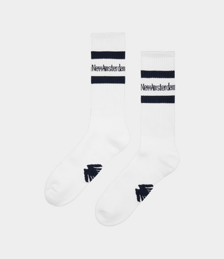 New Amsterdam sport socks single white