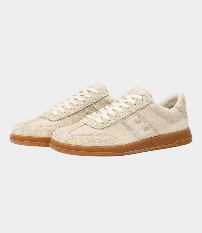 East Pacific Trade Santos Sneaker Cream – Suede Retro Trainer