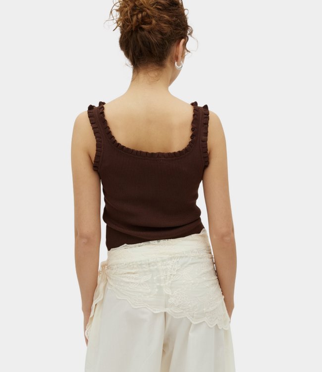 MbyM Elinne-m louc knit chocolate brown