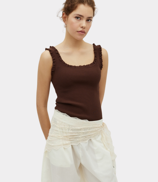 MbyM Elinne-m louc knit chocolate brown