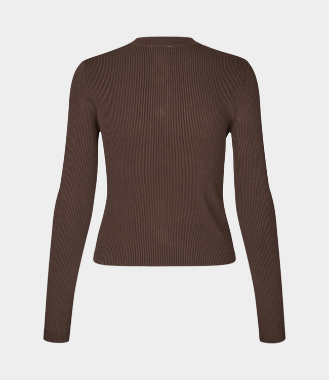 MbyM Arietty-m louc knit chocolate brown