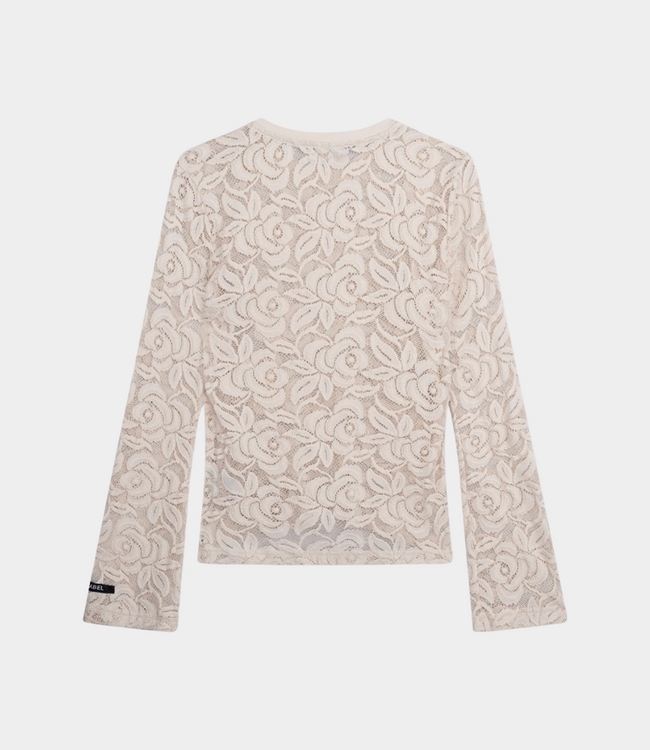 Alix the Label Lace top cream