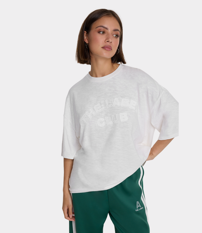 Alix the Label Slub t-shirt soft white