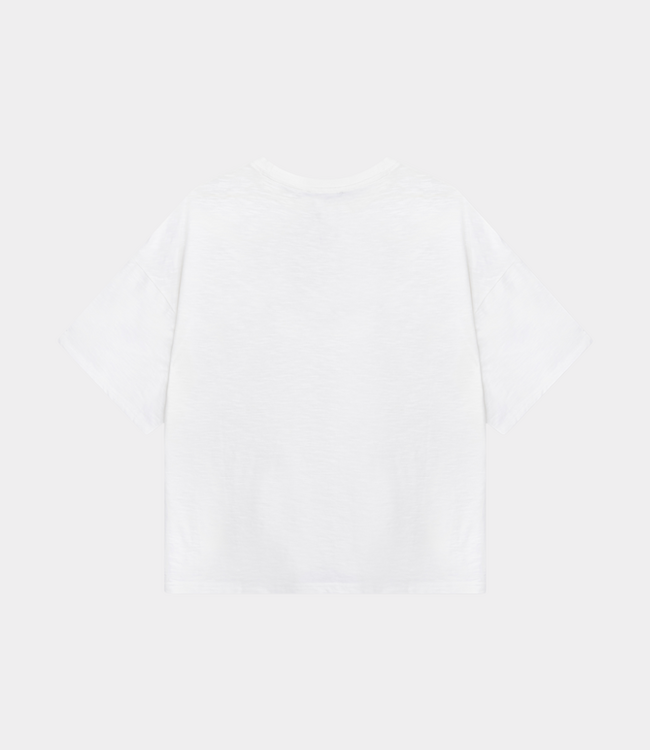 Alix the Label Slub t-shirt soft white