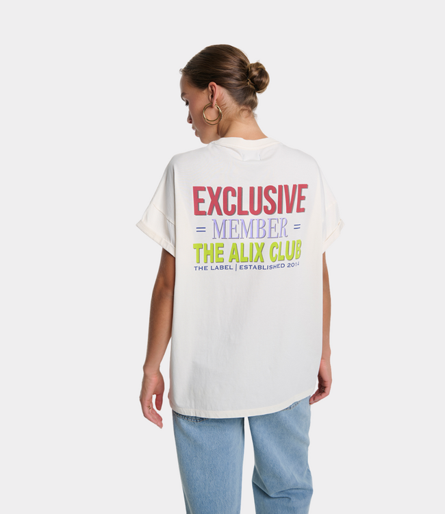 Alix the Label Alix club t-shirt cream