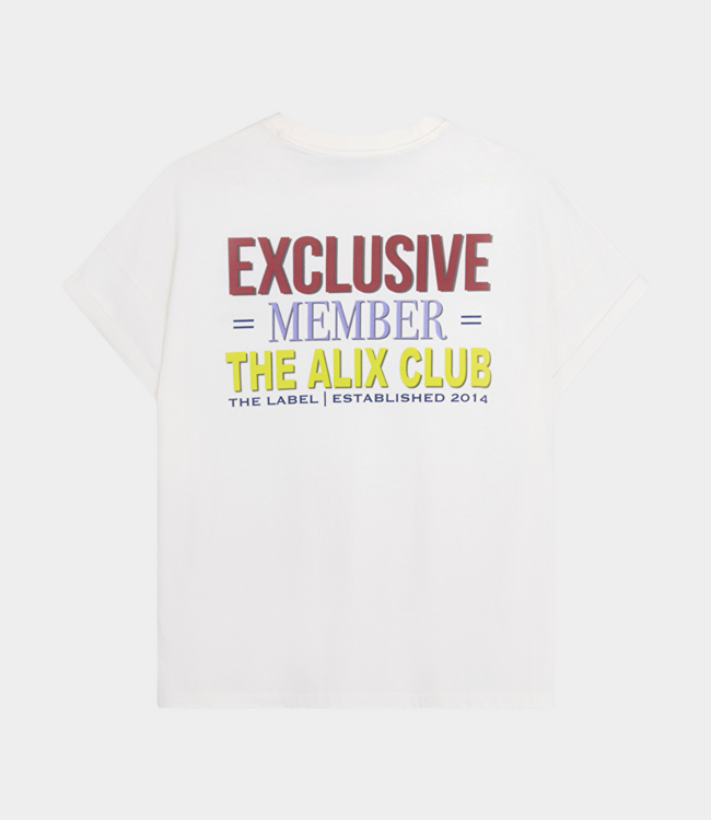 Alix the Label Alix club t-shirt cream