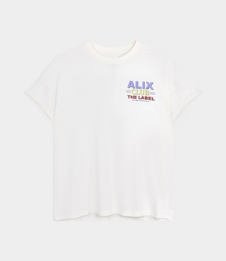 Alix the Label Alix club t-shirt cream