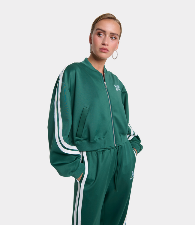 Alix the Label Tapes training jacket green