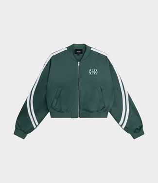 Alix the Label Tapes training jacket green