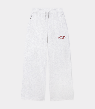 Alix the Label Wide leg sweat pants super light grey mel