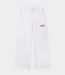 Alix the Label Wide leg sweat pants super light grey mel