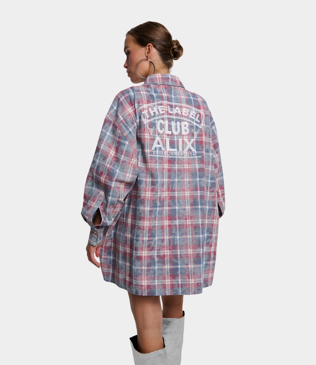 Alix the Label Checked dress multi colour