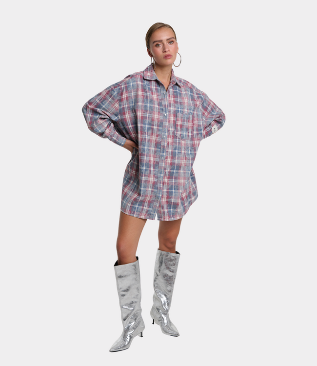 Alix the Label Checked dress multi colour