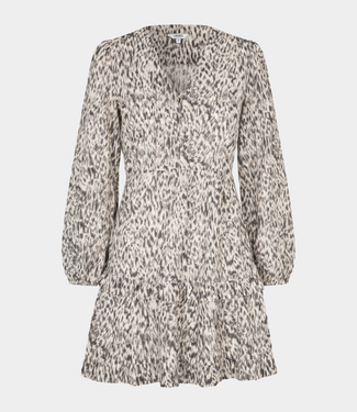 MbyM Shinya ls-m lynx print dress lynx print grey