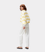 Catwalk Junkie Oversized striped long sleeve mellow yellow