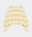 Catwalk Junkie Oversized striped long sleeve mellow yellow