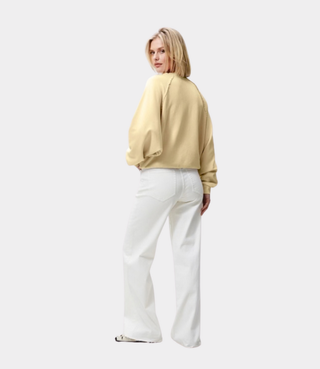 Catwalk Junkie Sweater with vneck mellow yellow