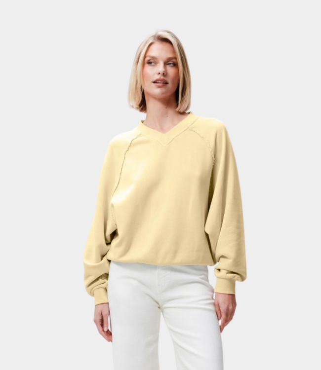 Catwalk Junkie Sweater with vneck mellow yellow