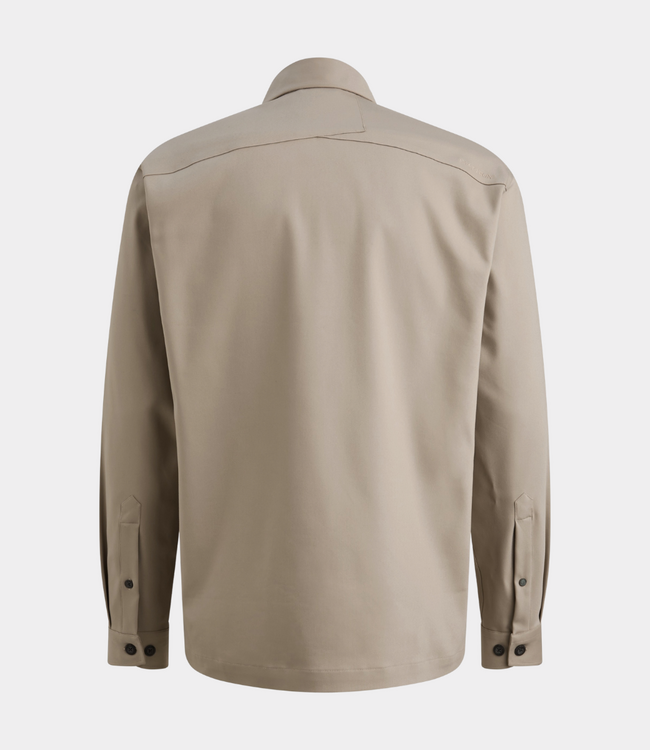 Cast Iron Shirt l/s aluminum