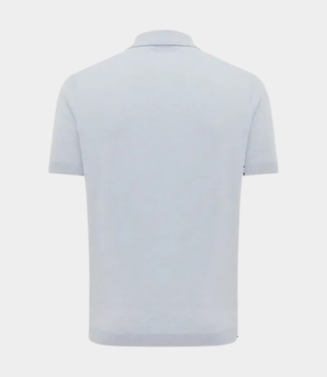Gentiluomo Polo 3 buttons ss light blue