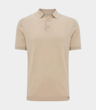 Gentiluomo Polo 3 buttons ss brown