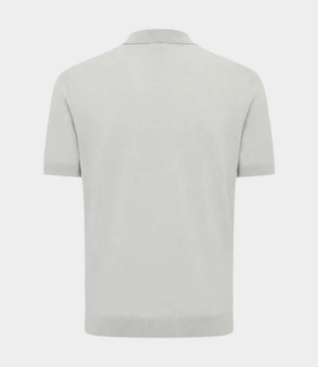 Gentiluomo Polo no buttons ss lt green