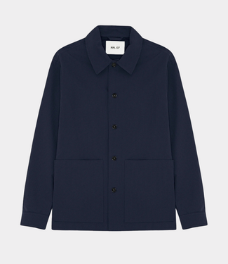 NN.07 Blaze overshirt Navy Blue
