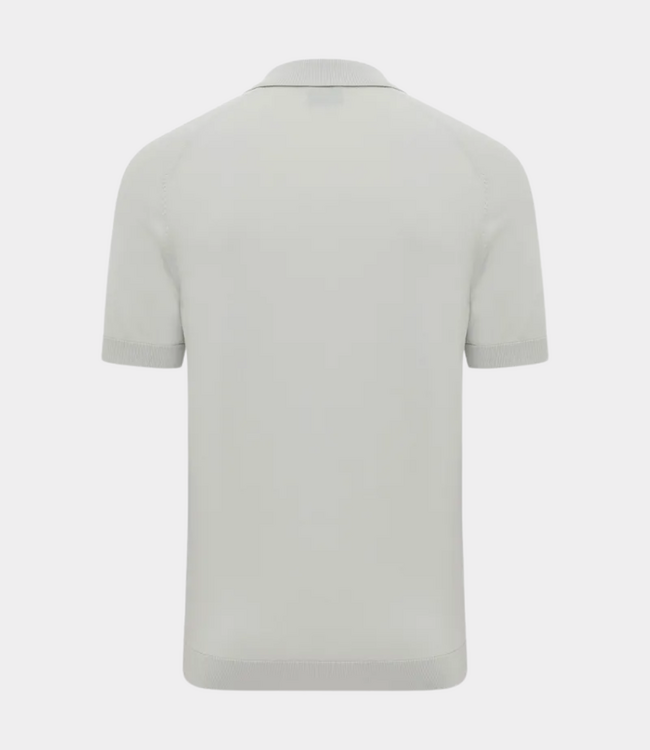 Genti Polo zip ss lt green