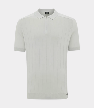 Genti Polo zip ss lt green