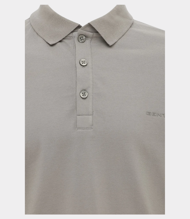 Genti Polo 3 buttons ss brown