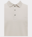 Genti Polo 3 buttons ss beige brown